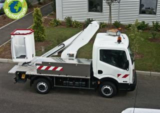 France Elévateur Topy 12.1 Truck Mounted Telescopic Boom Lifts (2012 - 2017) Specifications & Dimensions