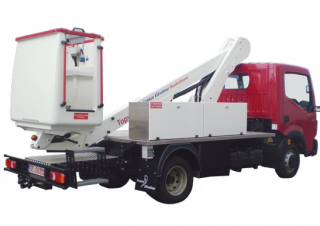France Elévateur TOPY 12 Truck Mounted Telescopic Boom Lifts (2018 - 2021) Specifications & Dimensions