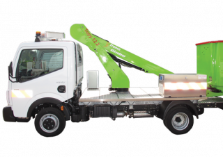 France Elévateur TOPY 12/2 Truck Mounted Telescopic Boom Lifts (2018 - 2021) Specifications & Dimensions
