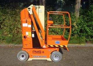 Toucan 800 C Manlift-Toucan Single Vertical Mast Boom Lifts