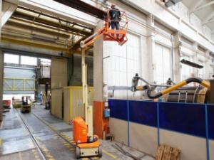 Toucan 8E XL JLG-Toucan Single Vertical Mast Boom Lifts