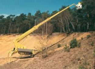 Ruthmann TR 300 E Crawler Telescopic Boom Lifts (1996 - 2003) Specifications & Dimensions