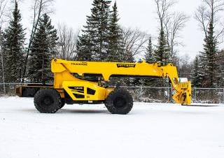 Traverse T1246X Pettibone Telehandler Specs & Dimensions