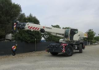 TEREX CRANES TRT 40US crane - load chart, specs & dimensions (2023 - 2026)