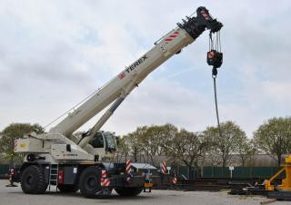 TEREX CRANES TRT 80US crane - load chart, specs & dimensions (2023 - 2026)