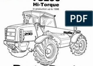 TS 290 HI-Torque Matbro Telehandler Specs & Dimensions
