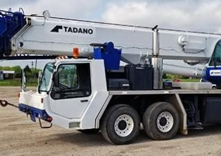 Tadano TT-600XL crane - load chart, specs & dimensions (2021 - 2026)