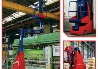 Turbo F 9 SK Zarges Single Vertical Mast Boom Lifts