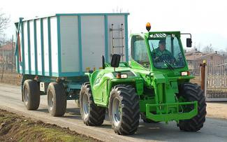 Merlo Turbofarmer P 38.10 Top Telehandler Specs & Dimensions (2005 - 2011)
