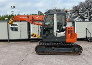 Hitachi Sumitomo TX 160 crane - load chart, specs & dimensions (2010 - 2012)