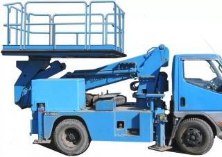 TZ 15 B Aichi Truck Mounted Telescopic Boom Lifts