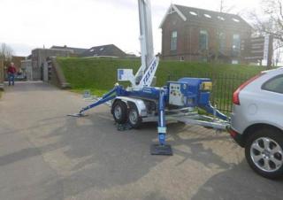 TZX 225 R Palazzani Wheeled Articulating Boom Lifts