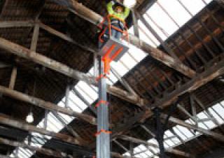 UL25DC Snorkel Single Vertical Mast Boom Lifts