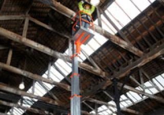 UL40AC Snorkel Single Vertical Mast Boom Lifts
