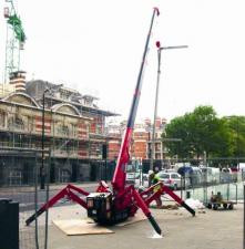 UNIC URW 095 crane - load chart, specs & dimensions (2005 - 2026)