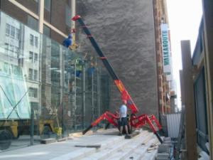 UNIC URW 295 crane - load chart, specs & dimensions (2005 - 2026)