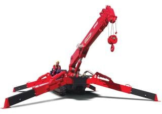 UNIC URW-547 crane - load chart, specs & dimensions (2010 - 2026)