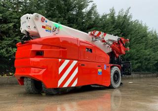 Valla V110R crane - load chart, specs & dimensions (2025 - 2026)