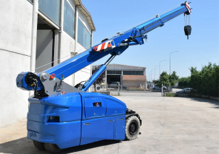 Valla V70R crane - load chart, specs & dimensions (2025 - 2026)