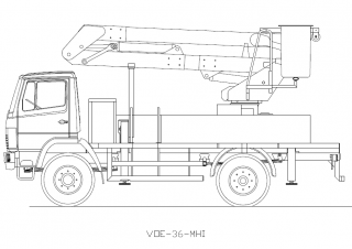 Versalift VOE-36-MHI (EXPORT) Trailer Mounted Articulating Boom Lifts (2025 - 2026) Specifications & Dimensions