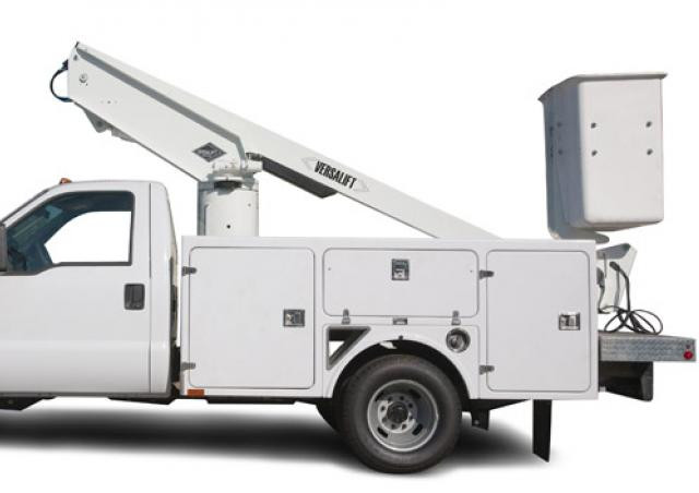 Versalift VRA 35 NF Trailer Mounted Articulating Boom Lifts (2006 - 2011) Specifications & Dimensions