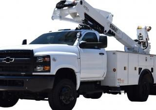 Versalift VST-40-HDI Trailer Mounted Articulating Boom Lifts (2025 - 2026) Specifications & Dimensions