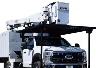 Versalift VST-55-I Trailer Mounted Articulating Boom Lifts (2025 - 2026) Specifications & Dimensions