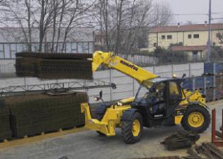 WH714H Komatsu Telehandler Specs & Dimensions