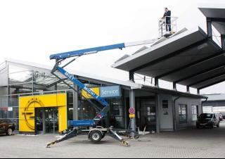 Worklift GT 16 A Paus Trailer Mounted Articulating Boom Lifts