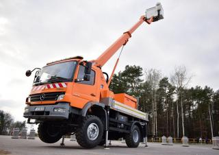 WT 170 H Wumag-Palfinger Truck Mounted Telescopic Boom Lifts