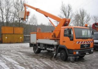 WT 180 WUMAG Truck Mounted Telescopic Boom Lifts