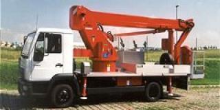 WT 220 E WUMAG Truck Mounted Telescopic Boom Lifts