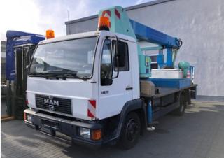 WT 220 H Wumag-Palfinger Truck Mounted Telescopic Boom Lifts