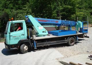WT 225 WUMAG Truck Mounted Telescopic Boom Lifts