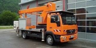 WT 230 WUMAG Truck Mounted Telescopic Boom Lifts