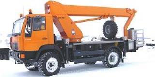 WT 270 WUMAG Truck Mounted Telescopic Boom Lifts