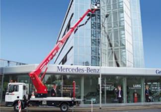 WT 300.3 Wumag-Palfinger Truck Mounted Telescopic Boom Lifts