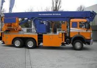 WT 320 WUMAG Truck Mounted Telescopic Boom Lifts