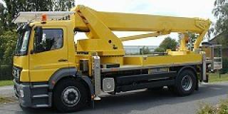 WT 350 WUMAG Truck Mounted Telescopic Boom Lifts