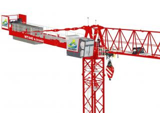 Wilbert WT 440 e.tronic crane - load chart, specs & dimensions (2021 - 2026)