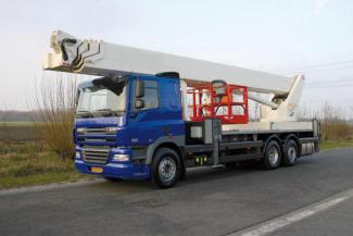 WT 450 Wumag-Palfinger Truck Mounted Telescopic Boom Lifts
