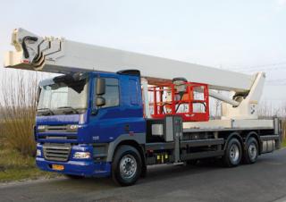 WT 530 Palfinger Truck Mounted Telescopic Boom Lifts