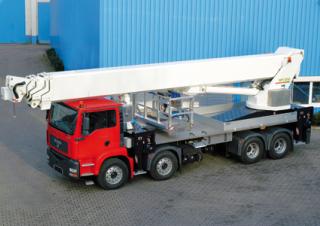 WT 610 Palfinger Truck Mounted Telescopic Boom Lifts