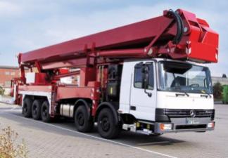 WT 850 Wumag-Palfinger Truck Mounted Telescopic Boom Lifts