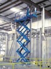 X 26 UN UpRight Wheeled scissor lifts