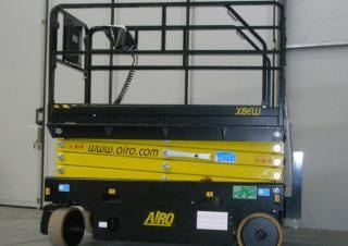 AIRO X 8 EW Wind Wheeled scissor lifts (2008 - 2009) Specifications & Dimensions