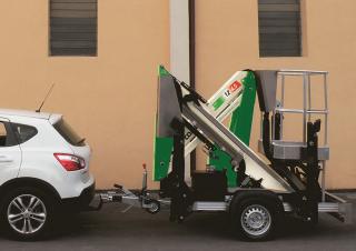X Trailer 12 Comet Trailer Mounted Articulating Boom Lifts