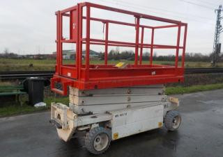 Holland-Lift X-Z 83 EL 12 Wheeled scissor lifts (1988 - 1997) Specifications & Dimensions
