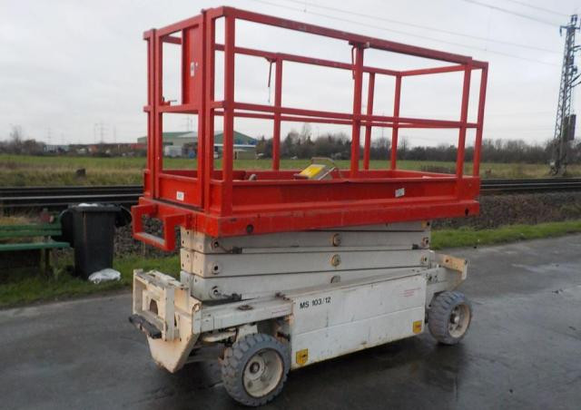 Holland-Lift X-Z 83 EL 12-4WS Wheeled scissor lifts (1988 - 1994) Specifications & Dimensions