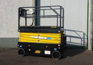AIRO X12 EN Wheeled scissor lifts (2015 - 2026) Specifications & Dimensions